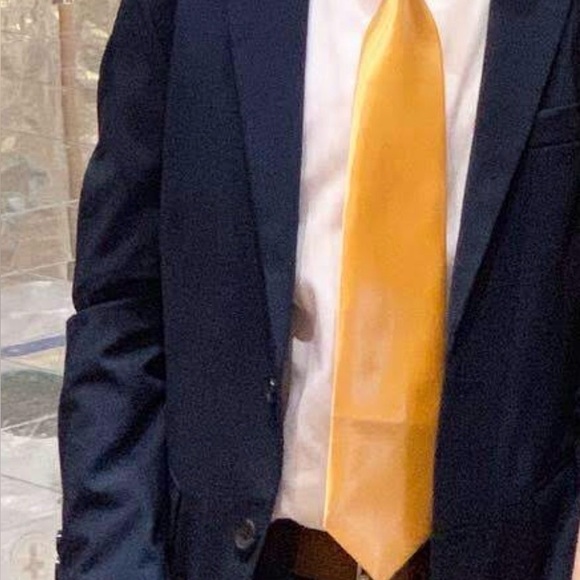 Calvin Klein Boys Navy suit- 2pieces - Picture 6 of 6